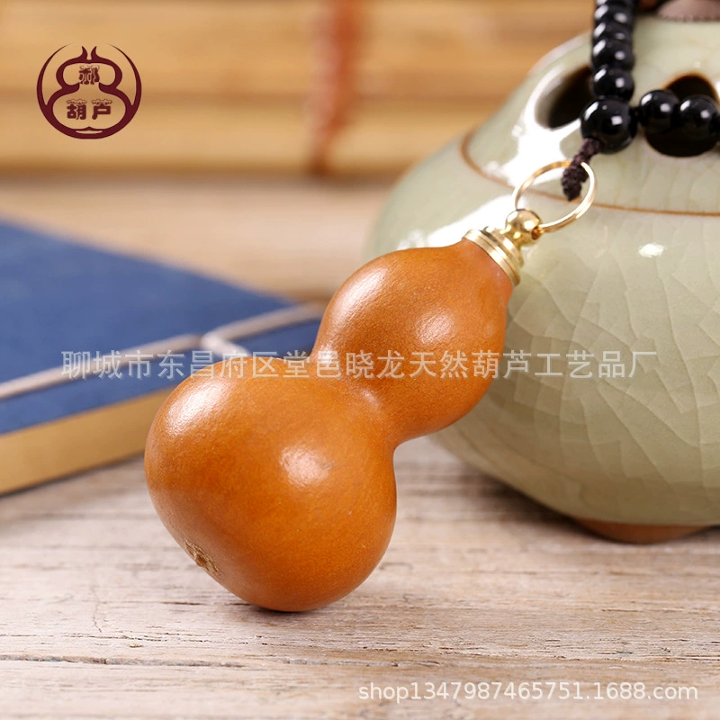 Фабрика Оптовая натуральный маленький Тыква Кулон Ручной Твист играть Тыква нюхательный табакер бутылка кулон ремесло Тыква кулон