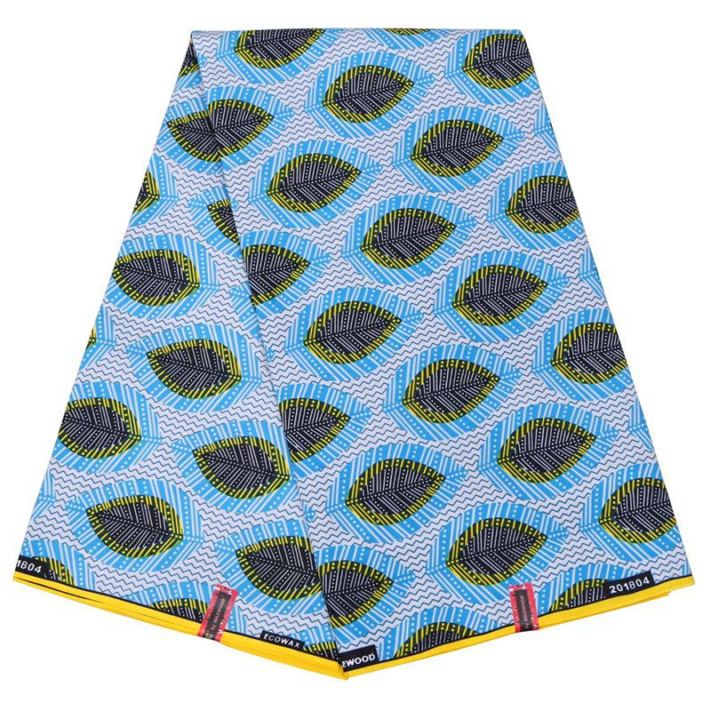 涤纶非洲蜡布 涤纶非洲民族印花布 出口外贸面料现货供应6码起售