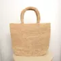 女士方形单肩手工手提包