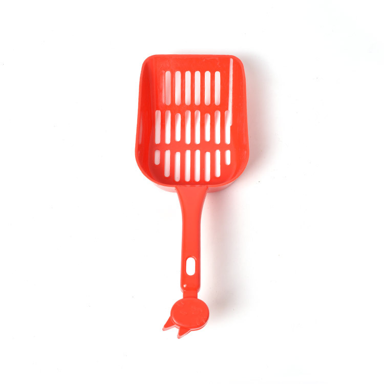 Suministros de limpieza para mascotas de plástico pala de arena para gatos suministros duraderos para mascotas pala de arena para gatos pala de estiércol ventas directas de la fábrica