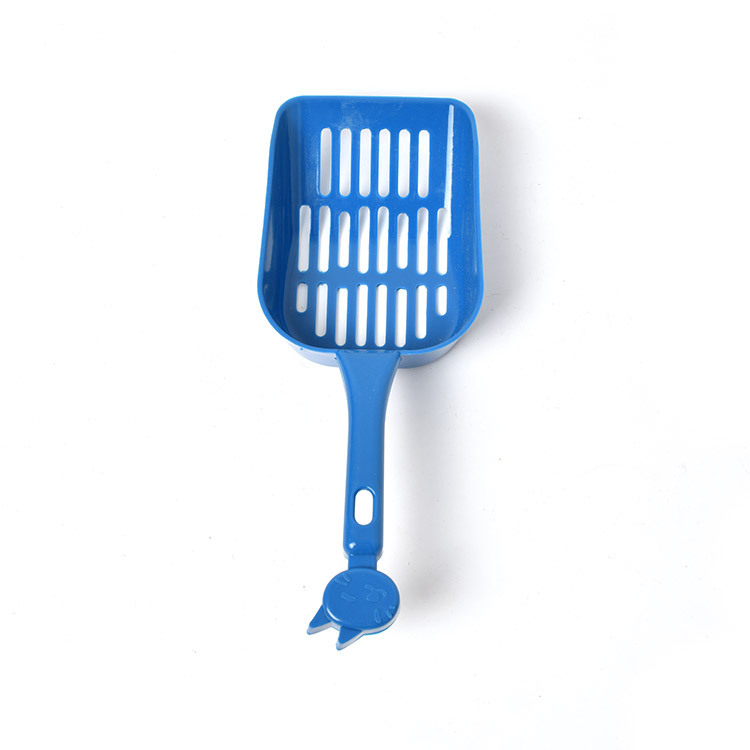 Suministros de limpieza para mascotas de plástico pala de arena para gatos suministros duraderos para mascotas pala de arena para gatos pala de estiércol ventas directas de la fábrica