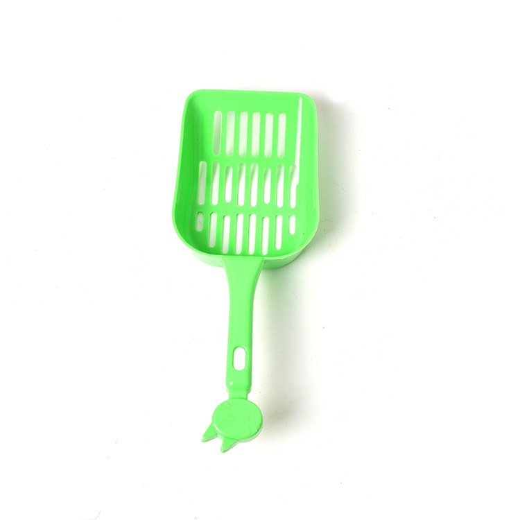 Suministros de limpieza para mascotas de plástico pala de arena para gatos suministros duraderos para mascotas pala de arena para gatos pala de estiércol ventas directas de la fábrica