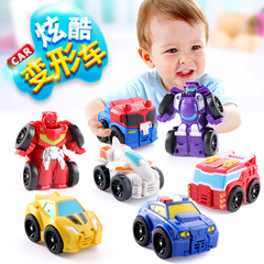 Mombadit Flash Transformation Toy Rescue Team Car King Kong Robot Children's Boy Bumblebee Sky Heat Wave