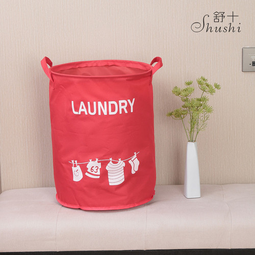 Simple Oxford Cloth Home Laundry Basket Creative Home Decor Storage Laundry Hamper Wholesale Foldable Laundry Basket