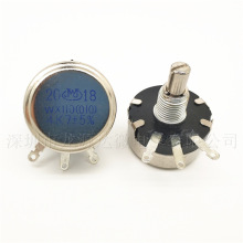 全新 WX110(010) 4K7 单圈线绕电位器 可调电位器 1W 4.7K ±5%