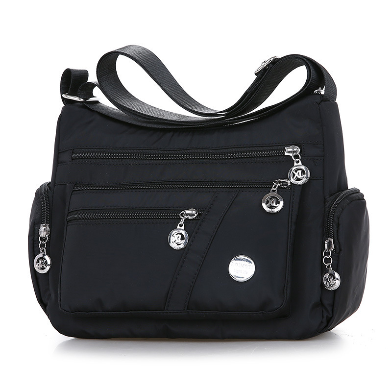 Multi-compartment Shoulder Bag Women's Bag Middle-aged and Elderly Mother's Bag Lightweight Shoulder Bag Casual Large Capacity Cloth Bag Multi-compartment Shoulder Bag Women's Bag Middle-aged and Elderly Mother's Bag Lightweight Shoulder Bag Casual Large Capacity Cloth Bag