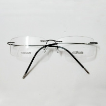 无框B钛眼镜框男超轻细腿舒适时尚商务防蓝光近视眼镜架女批发