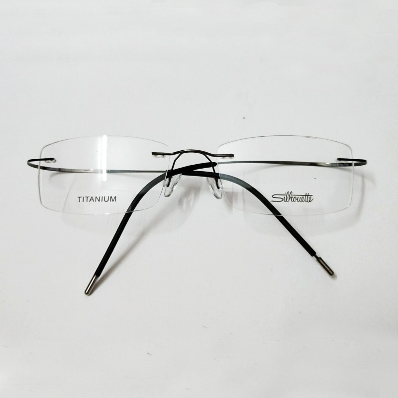 无框B钛眼镜框男超轻细腿舒适时尚商务防蓝光近视眼镜架女批发