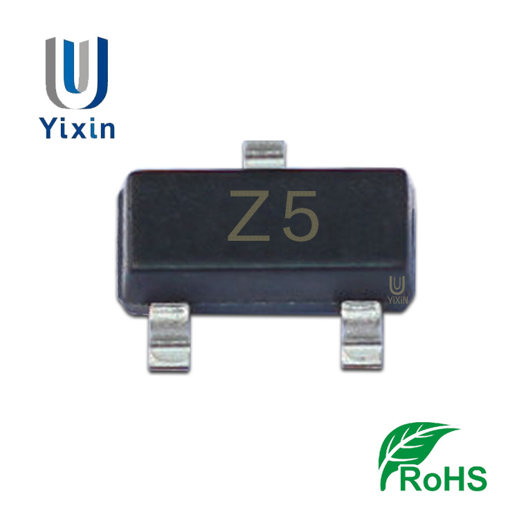 厂家直营 BZX84C6V8 SOT-23 丝印Z5 6.8V 贴片稳压二极管
