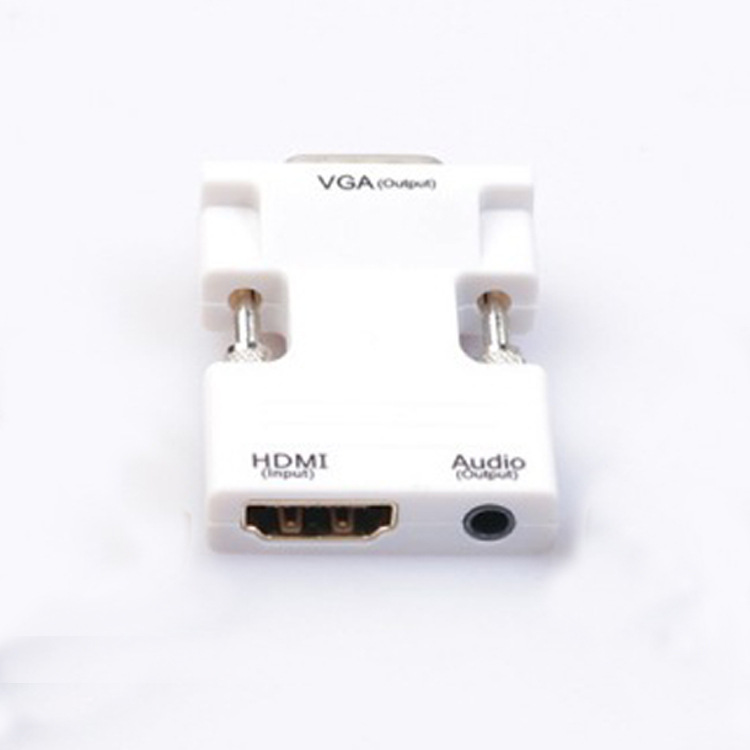HDMI hembra a macho VGA transferencia HD cable adaptador ordenador decodificador convertidor mismo monitor de pantalla TV
