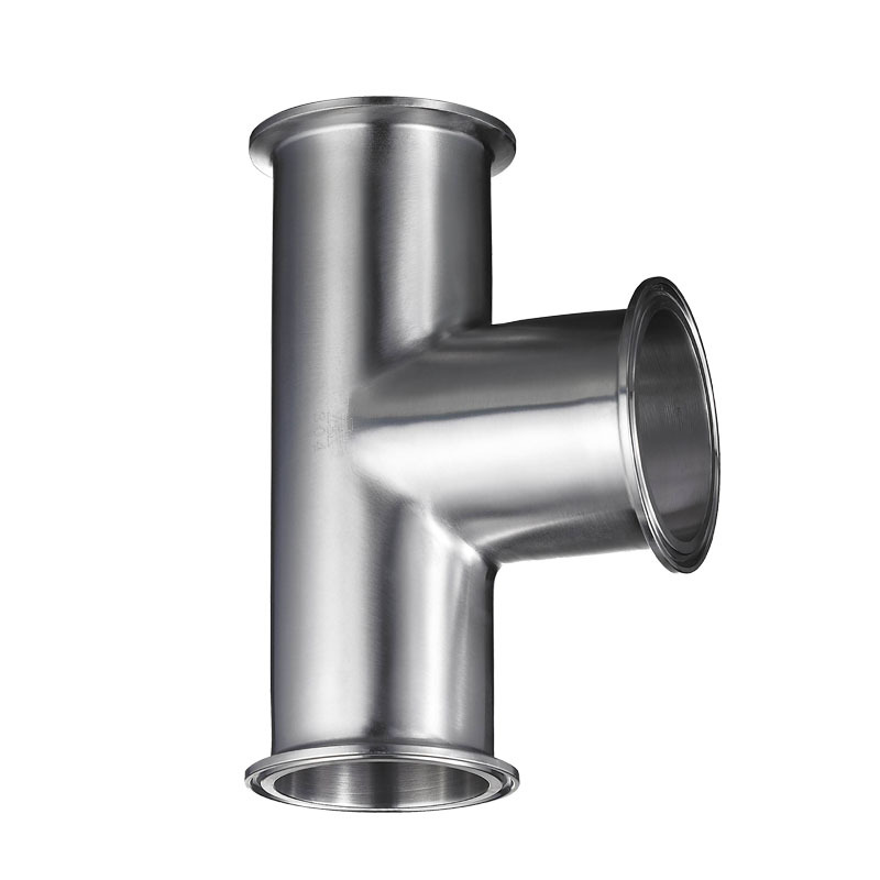 ����ʽ��װ�Ⱦ���ͨ  ʳƷ��ͨ�����⾵���׹� Tri-clamp Tee