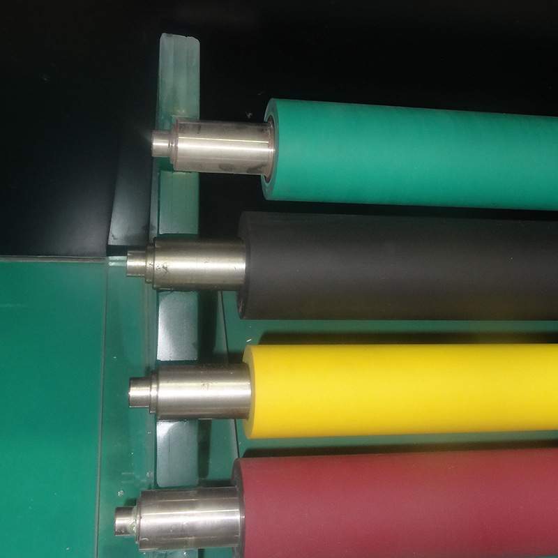 银星耐溶剂胶辊镀铬辊各种型号印刷机平纹酒精水辊天然橡胶包胶辊