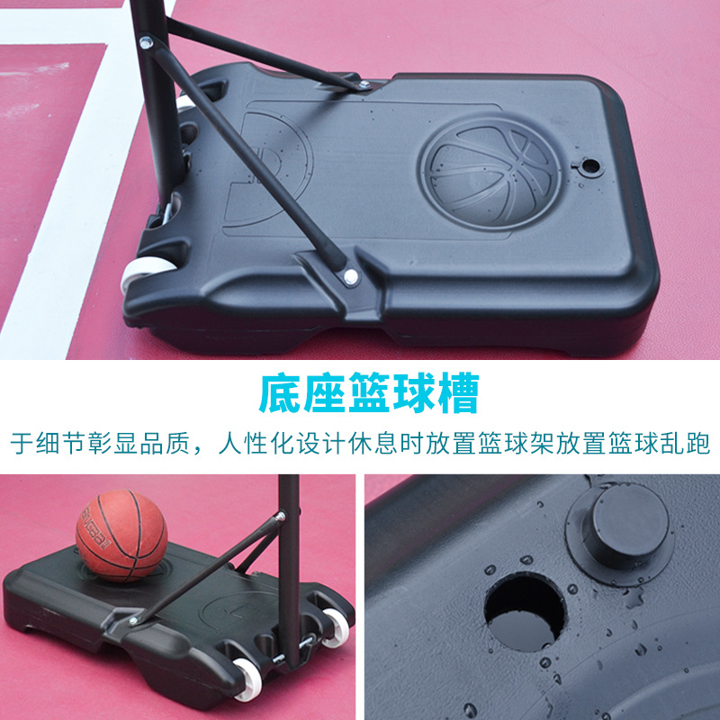 Soporte de baloncesto de entrenamiento de kindergarten para niños de calidad MDunk Inicio Soporte de baloncesto de juguete para padres e hijos para niños