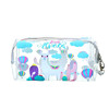 Cartoon cosmetic bag, card holder, pillow PVC, capacious pencil case for elementary school students, new collection, unicorn