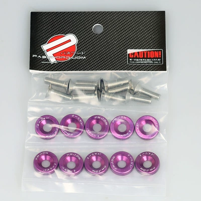 plate frame screw decoration, Other Car Modifications - purple