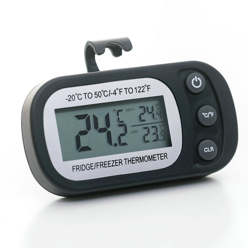 Amazon's hot electronic digital refrigerator thermometer freezer cold storage moisture-proof water indoor accuracy thermometer