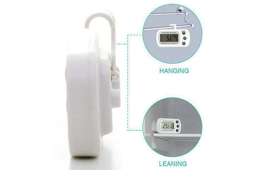 Amazon's hot electronic digital refrigerator thermometer freezer cold storage moisture-proof water indoor accuracy thermometer