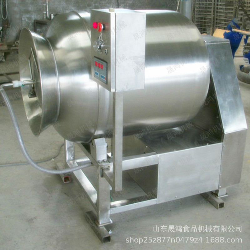 供应真空滚揉机 牛肉 鸡肉滚揉腌制入味机 全不锈钢制造