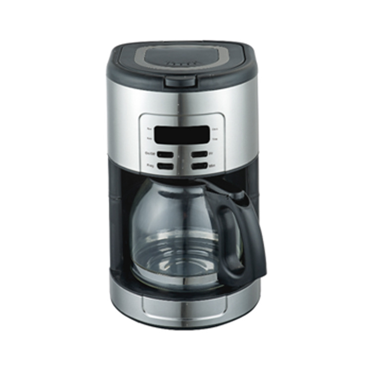1,8 inteligente máquina de café goteo hogar cafetera americana con película táctil reservada frecuencia se puede utilizar como OEM