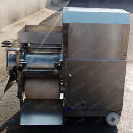 鱼肉分离机 虾壳鱼肉采肉机 鱼肉采肉机图片 海鲜市场加工设备