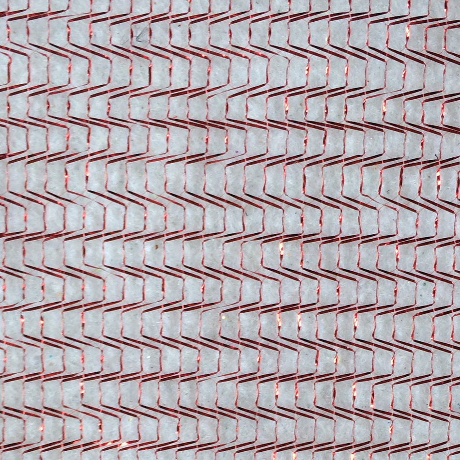 供应金银丝面料方格网眼布 金银红网布刺绣网