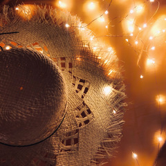 Copper Wire LED Starry Sky Girl Heart Flash Color Lights Bedroom Room Hanging Lamp Decor Project USB Battery Light