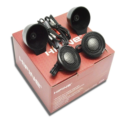 Car horn/tweeter treble doll silk film car