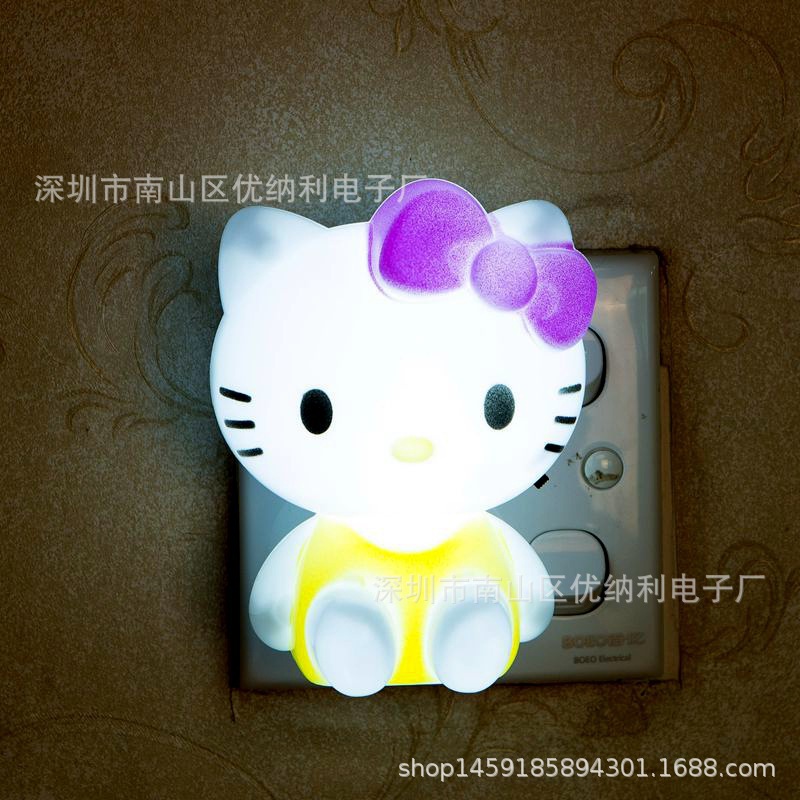 led night light night market stall supply boat light plug-in with switch creative gift lamp energy-saving lamp