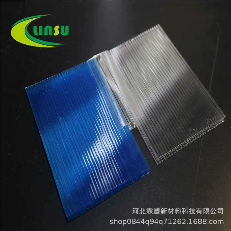 厂家批发阳光板十年品质养殖厂透明10mm16mm蜂窝阳光板