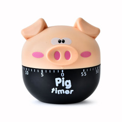 Cartoon animal timer cute 60 minutes kitchen cooking rice and soup timer creative student small gifts wholesale