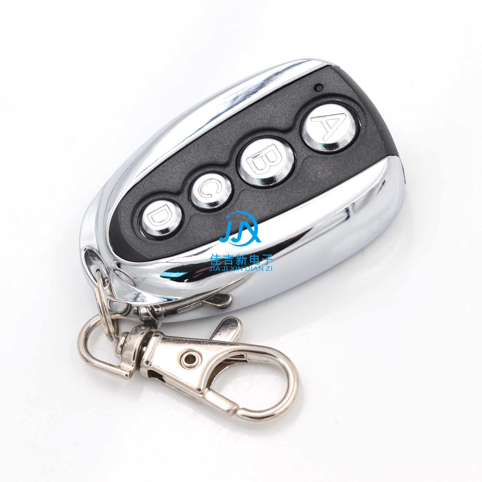 欧洲外贸出口433.92拷贝遥控器 金属四键超强对拷学习码万能遥控