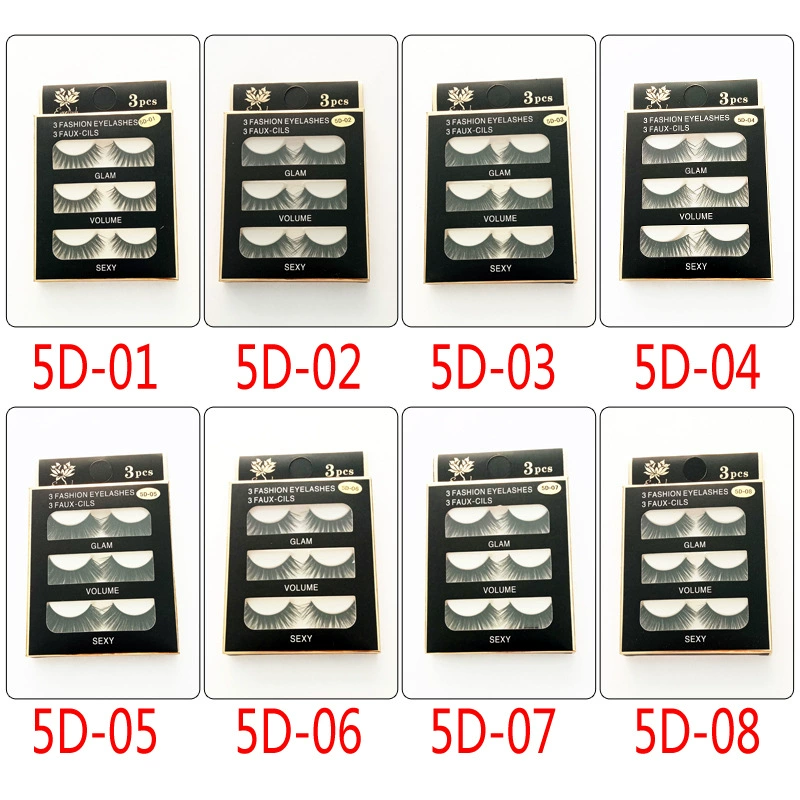 Soft false eyelashes, 3D, European style