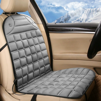 Car Seat Cushion Winter Multi-function pad - gray-single-seat