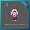 Crystal, red gemstone, hydrolate heart-shaped heart shaped