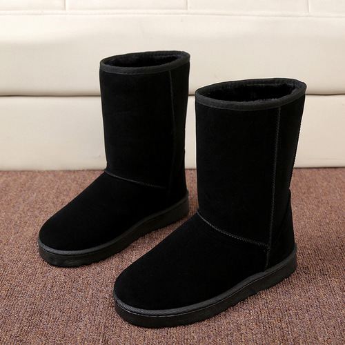 2024 Export good quality high-top snow boots for women winter shoes plus velvet high top warm cotton shoes plus velvet cotton boots