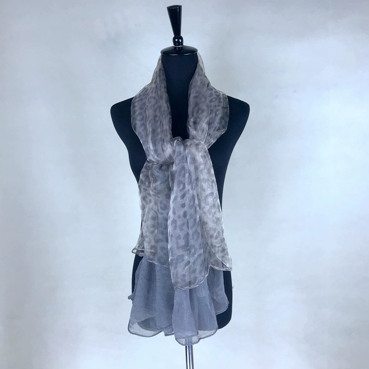 Extra‑Long Faux Fur Scarf with Tassels, Elegant Plaid Shawl, 200 × 62 cm
