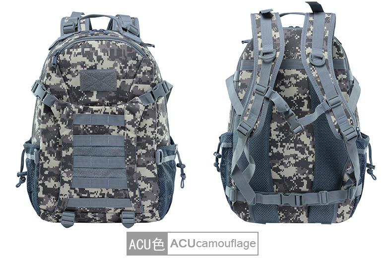 Mochila táctica multifuncional de ciclismo al aire libre, mochila de viaje ligera de gran capacidad, mochila de almacenamiento de computadora para hombres