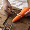 Kitchen stainless steel, fruit carrot toothbrush
