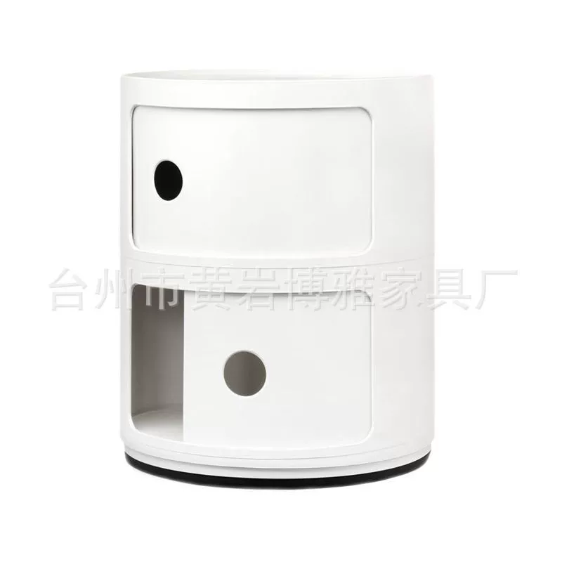 Mini small bedside cabinet simple modern bedroom corner cabinet storage cabinet multifunctional round storage cabinet