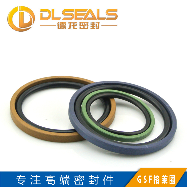 供应轻载孔用方形圈 油压机GSF格莱圈 活塞用PTFE孔用阶梯圈