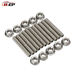 Ford 4.6 və 5.4 V8 mühərrikləri üçün gücləndirilmiş qazma kollektoru bolt dəsti