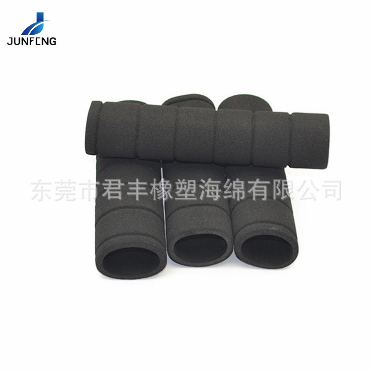 厂家NBR海绵手把套彩色橡塑海绵手柄套EVA海绵发 泡管防滑手柄