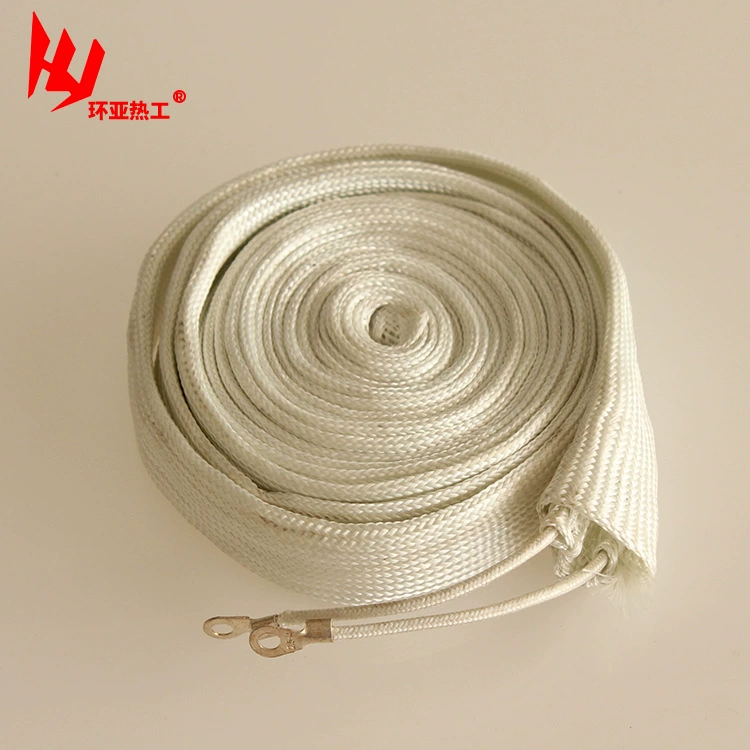 Высокотемпературный Электрический нагревательный пояс из стекловолокна нагревательный пояс Электрический нагревательный пояс обмотка труб электрическое Отопление