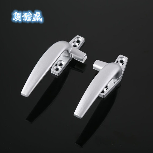Casement sliding window handle door and window lock 7-character handle 50 type thickened solid aluminum alloy window handle accessories