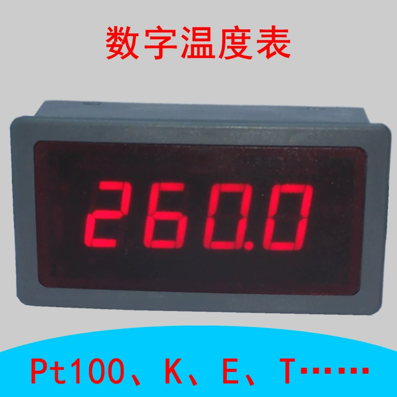 Цифровой измеритель температуры, цифровой термометр, термометр с термопарой, термометр с термосопротивлением PT100 K E S T
