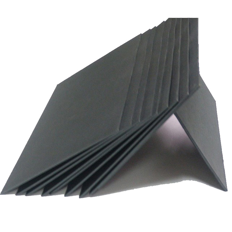 厂家供应800g单面透心黑卡纸 高克重复合黑卡纸 包装盒黑卡纸