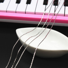 厂家批发五金铜制项链箱包链条电镀环保铜链金丝链夏季新品饰品