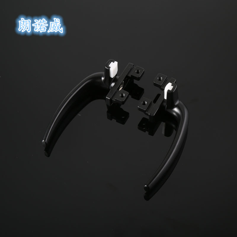 38型平开窗把手铝合金门窗拉手锁推拉窗户锁扣38型外开窗执手配件