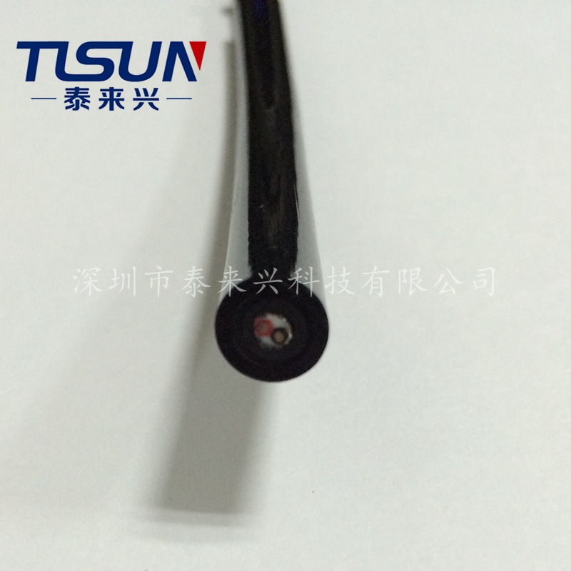 水下测控专用加强型PUR三层防水防腐蚀2芯0.4平方双绞屏蔽电缆