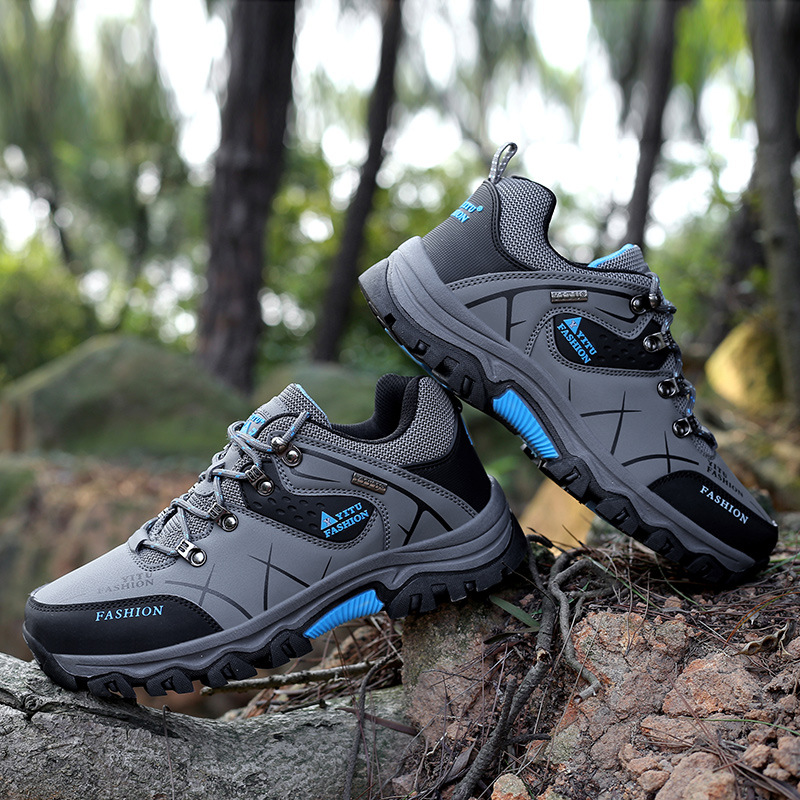 ActiveGo Men's Outdoor Hiking Autumn Winter New Low-top Trekking Trail Shoes Dropshipping_voghion.com